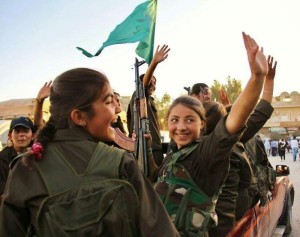Rojava women