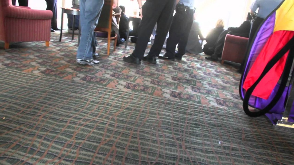Action protesting Mortgage Bankers Association Meeting