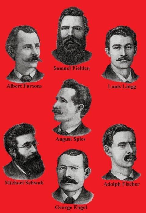 portraits of haymarket martyrs